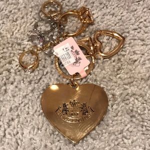 Authentic rare JUICY COUTURE KEYCHAIN - NEW